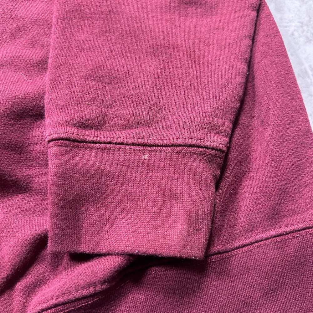 Prairie Mountain Sweatshirt Unisex Medium Maroon Smoky Mountains Tennessee - Picture 7 of 8